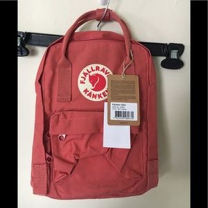 kanken backpack dahlia